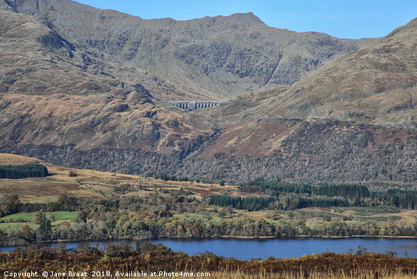The Cruachan Dam Picture Board by Jane Braat