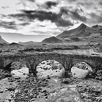 Buy canvas prints of Beauty of the Black Cuillin Mountains by Jane Braat