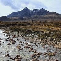 Buy canvas prints of Majestic view of the Black Cuillins by Jane Braat