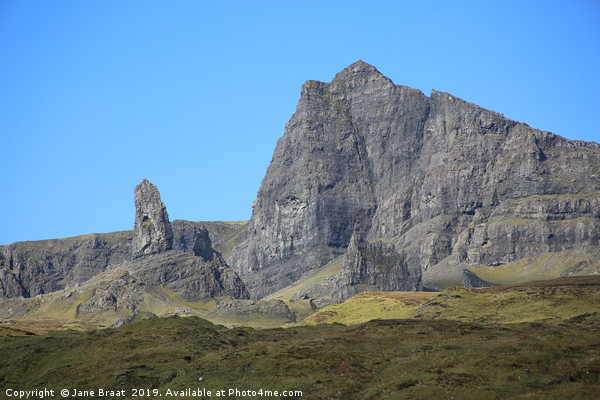 The Old Man of Storr Picture Board by Jane Braat
