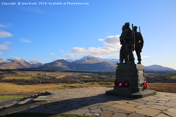 Honouring Sacrifice: The Commando Monument Picture Board by Jane Braat