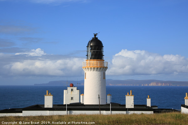 Guiding Light on Scotland's Edge Picture Board by Jane Braat