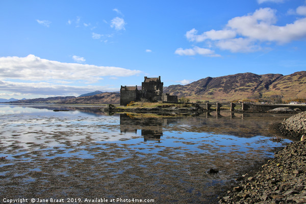 Majestic Eilean Donan Castle: A Pictorial Tour Picture Board by Jane Braat