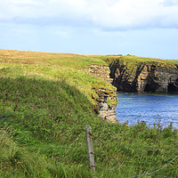 Buy canvas prints of Majestic Caithness Coastline by Jane Braat