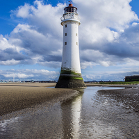 Buy canvas prints of Perch Rock by Mark  Clair
