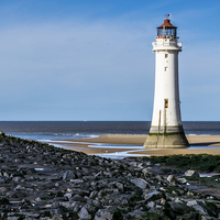 Buy canvas prints of Perch Rock2 by Mark  Clair