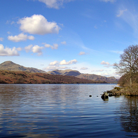 Buy canvas prints of Coniston Water, Lake District. by Paul Williams