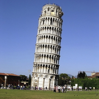 Buy canvas prints of The Leaning Tower at Pisa by Paul Williams