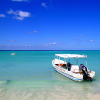 Buy canvas prints of Boat on the Caribbean by Paul Williams
