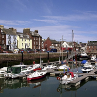 Buy canvas prints of Arbroath Harbour by Paul Williams