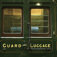 Buy canvas prints of Guard and Luggage Carriage by Paul Williams