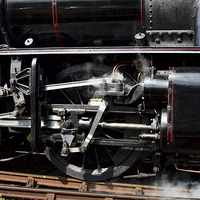 Buy canvas prints of Cylinder and Linkages by Paul Williams