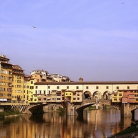 Buy canvas prints of The Ponte Vecchio, Florence by Paul Williams