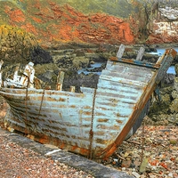 Buy canvas prints of The Wreck by Paul Williams