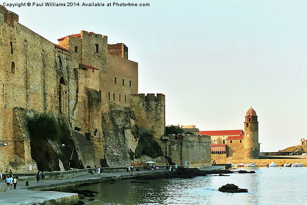 Collioure Picture Board by Paul Williams