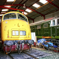 Buy canvas prints of The Repair Shed by Paul Williams