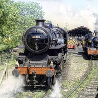 Buy canvas prints of Gala Day at Bridgnorth by Paul Williams