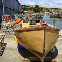 Buy canvas prints of Boat on the Quayside by Paul Williams
