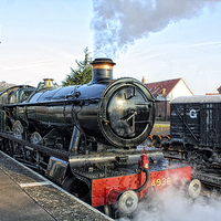 Buy canvas prints of Steam at the Platform by Paul Williams