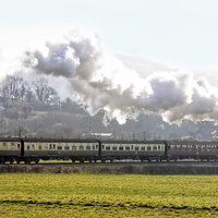 Buy canvas prints of Glorious Steam Train 2 by Paul Williams