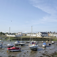 Buy canvas prints of Isle of Whithorn Harbour by Paul Williams