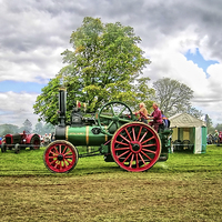 Buy canvas prints of Steam Tractor Trials by Paul Williams