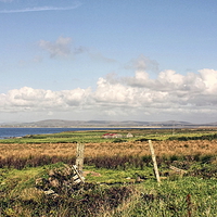 Buy canvas prints of Coastal Landscape in County Mayo by Paul Williams