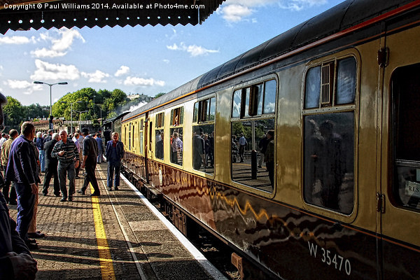  Railway Shadows & Reflections Picture Board by Paul Williams