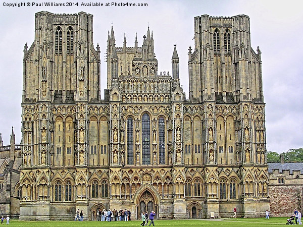 Wells Cathedral Picture Board by Paul Williams