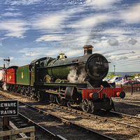 Buy canvas prints of Beware of Trains by Paul Williams