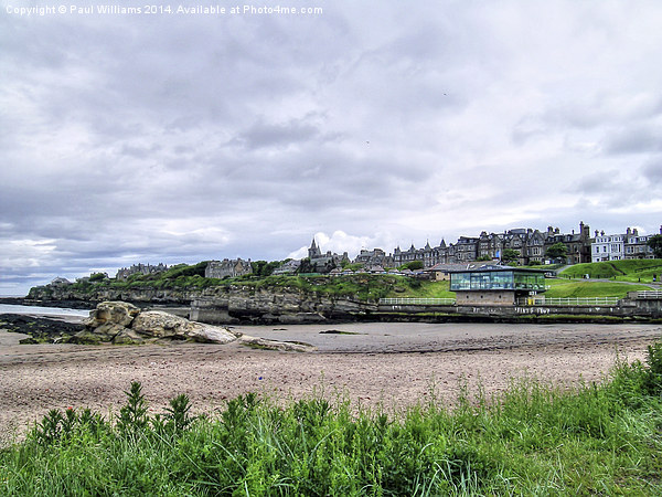  St Andrews from the Beach Picture Board by Paul Williams