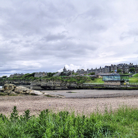 Buy canvas prints of  St Andrews from the Beach by Paul Williams