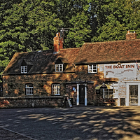 Buy canvas prints of  The Boat Inn by Paul Williams