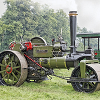 Buy canvas prints of Steam Road Roller at Onslow  by Paul Williams