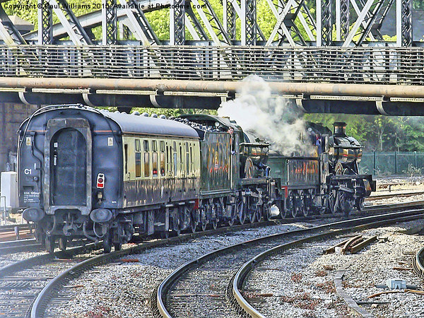 Great Western Locos in Tandem Picture Board by Paul Williams