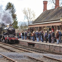 Buy canvas prints of Great Western Railways Arrival by Paul Williams