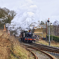 Buy canvas prints of  GWR 5164 on the SVR by Paul Williams