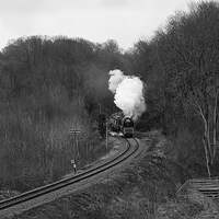 Buy canvas prints of  71000 on the SVR by Paul Williams