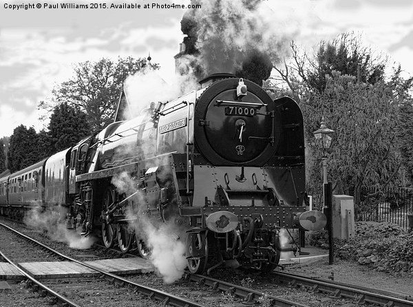 British Railways No.71000 Duke of Gloucester Picture Board by Paul Williams
