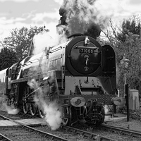 Buy canvas prints of British Railways No.71000 Duke of Gloucester by Paul Williams