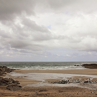 Buy canvas prints of  Cornish Beach by Paul Williams