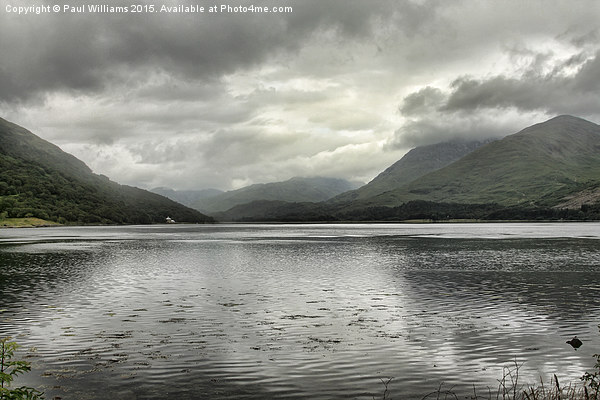  Loch Creran and Mountains Picture Board by Paul Williams
