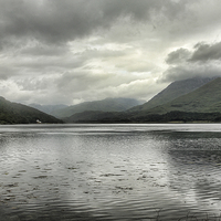 Buy canvas prints of  Loch Creran and Mountains by Paul Williams
