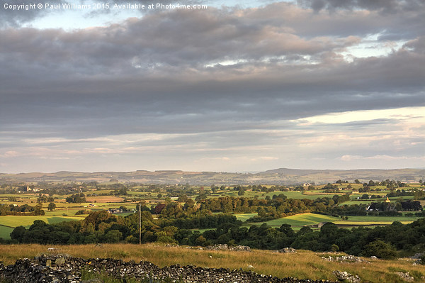 Yorkshire Landscape Picture Board by Paul Williams