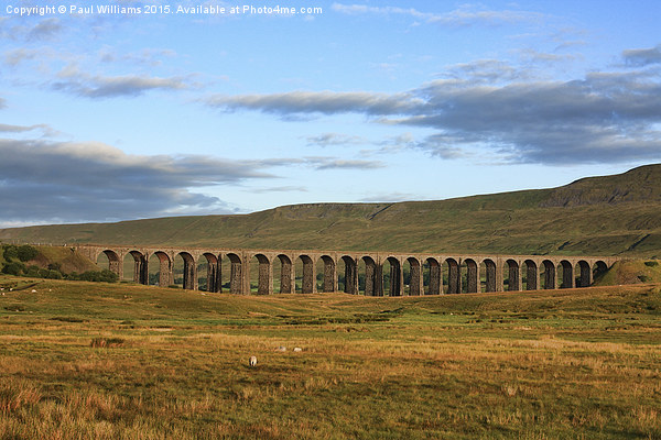 Ribblehead Viaduct Picture Board by Paul Williams