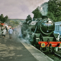 Buy canvas prints of  44767 at Grosmont by Paul Williams