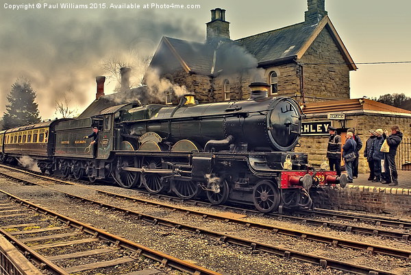  GWR 5029 at Highley Picture Board by Paul Williams