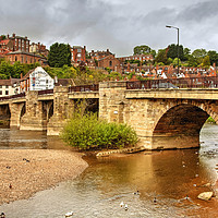 Buy canvas prints of Bridge at Bridgnorth by Paul Williams
