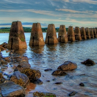 Buy canvas prints of The Causeway by Steve Falla