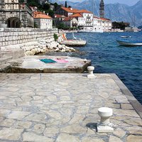 Buy canvas prints of The Bay of Kotor by Steve Falla